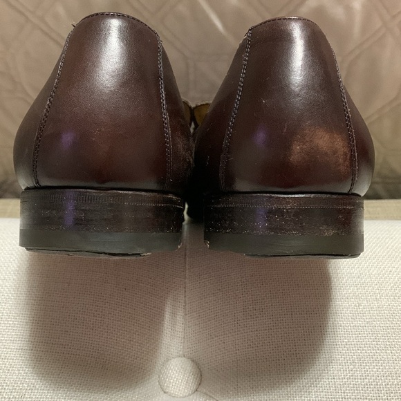 Yves Saint Laurent Men Mokassin Dark Brown Leather Slip-Ons US 11.5/EU 45.5 main image 16